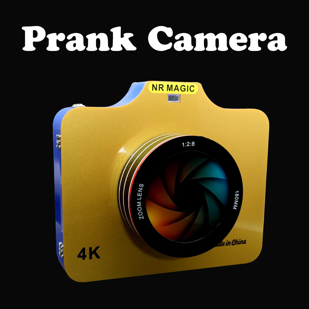Prank Camera Magic Tricks Fake Interactive Camera Magia Accessories for Magician Clown Stage Street Comedy Illusion Funny Props - Big Tim's Magic Emporium