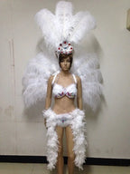 The Stardust Victoria Sovereign – Deluxe Angel Feather Wing & Headdress Stage Costume Set
