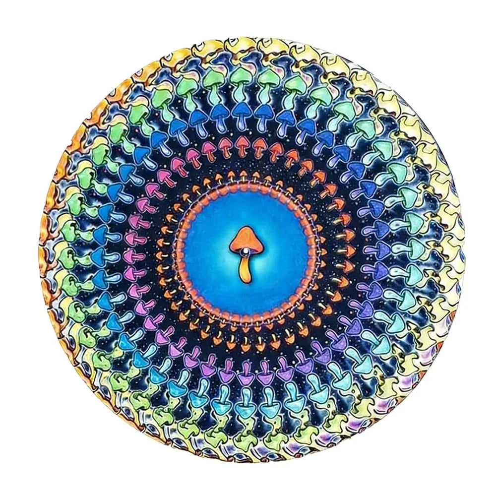 Zoetrope Motion Effect Animated Zoetrope Slipmat Animated Pattern Optical Illusion Design Animated Slipmat Art Display