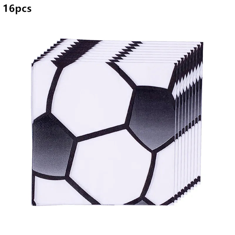 108*180cm Football Tablecloth Party Supplies Disposable Plate Tableware Party Birthday Party Decor Kids Boy Soccer Party Supplie - Big Tim's Magic Emporium