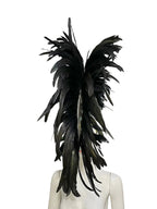 The Stardust Dionysia – Elegant Feathered Samba Carnival & Masquerade Headdress