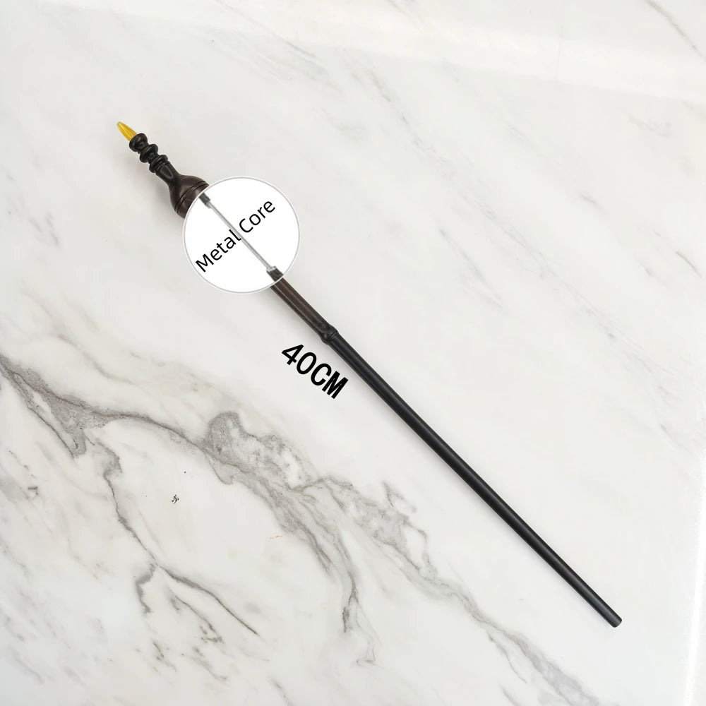 Anime Cosplay Metal Core Magic Wand Decoration Toy Accessories For Kids Bacchetta Di Plastic Magic Stick