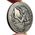Mechanism Movable Coin Hobo Nickel Pandora`s Box Morgan Dollar Roman Booteen Amazing Art Creative Gift