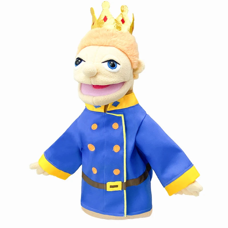 Cute Cartoon Profession Series Hand Puppet Plush Doctor Police Officer Nurse Teacher Job Puppet Ventriloquism Doll - Big Tim's Magic Emporium