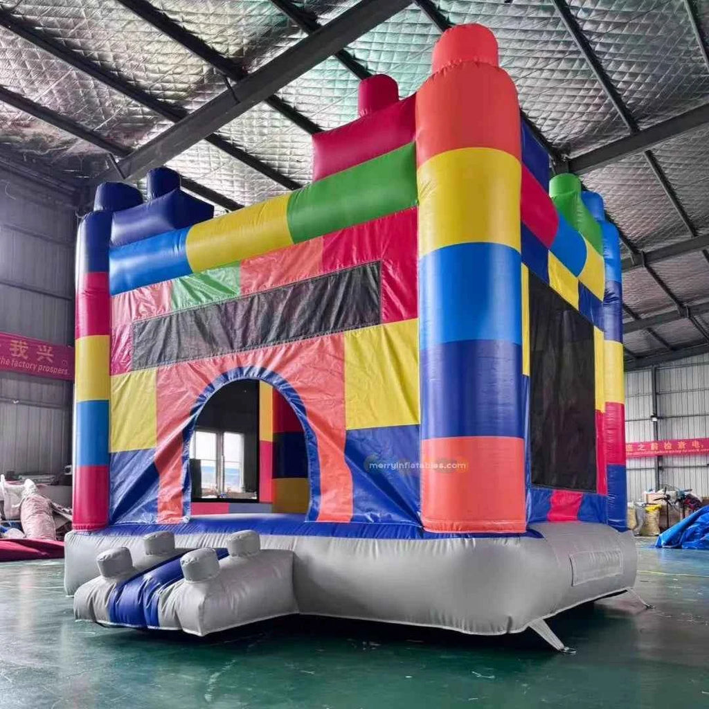 Kids Bounce House Jumping Castle Slide Combo moonwalk Outdoor Inflatable Playground Party Inflatable Games