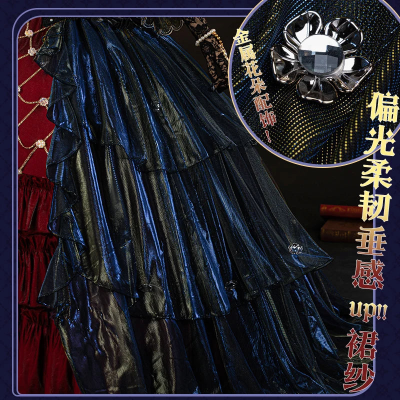 Mary‌ Cosplay Costume for Halloween Christmas Comic Exhibition Game Identity V Bloody Cute Woman S-XXL New Red Dress IN STOCK - Big Tim's Magic Emporium