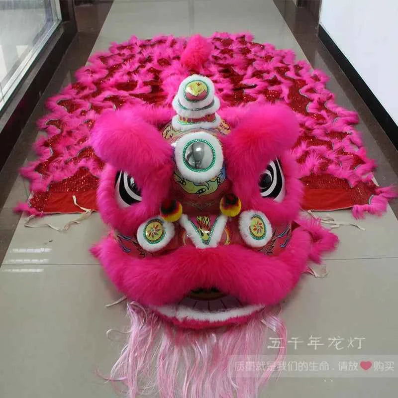 lion dance props complete set of lion dance adult full set of double single