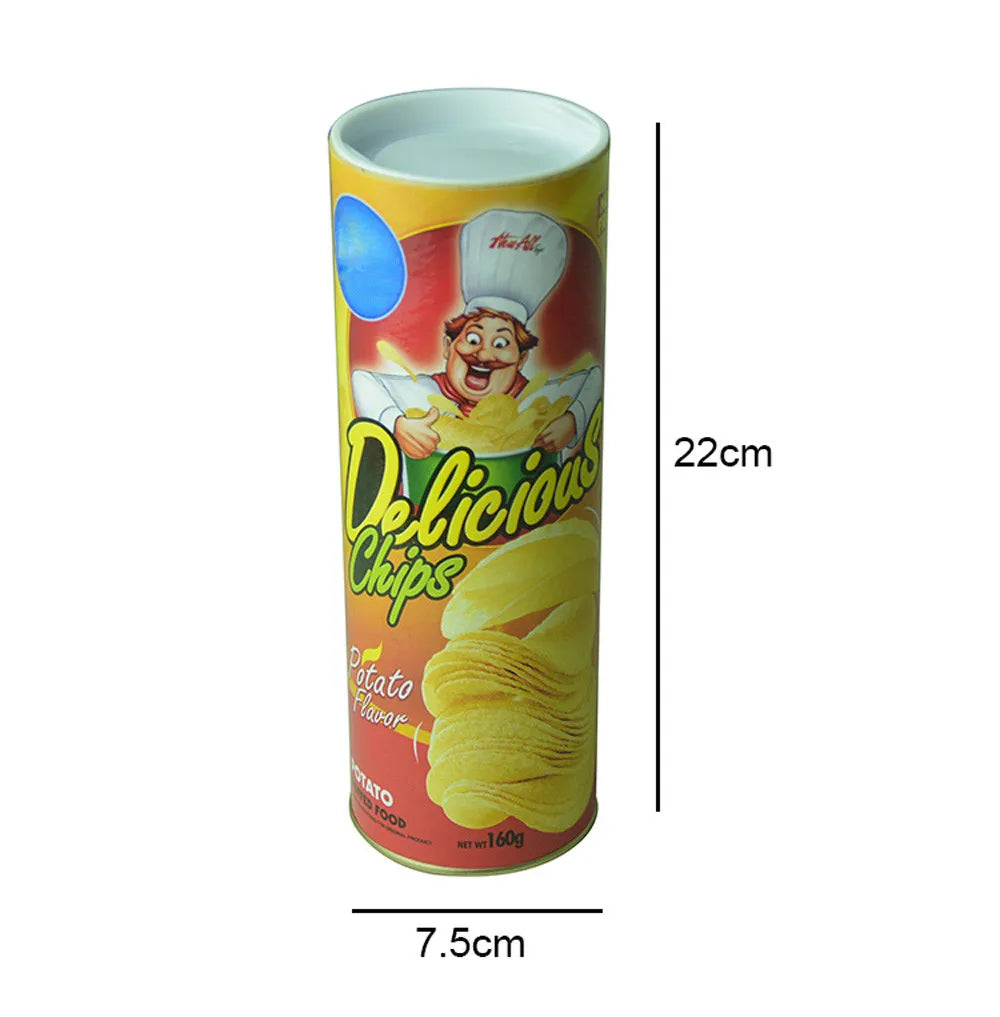 The Potato Chip Snake Stage Magic Tricks Snake Toy April Fool Day Halloween Party Jokes in A Can Gag Gift Scary Fries Fun Toys - Big Tim's Magic Emporium