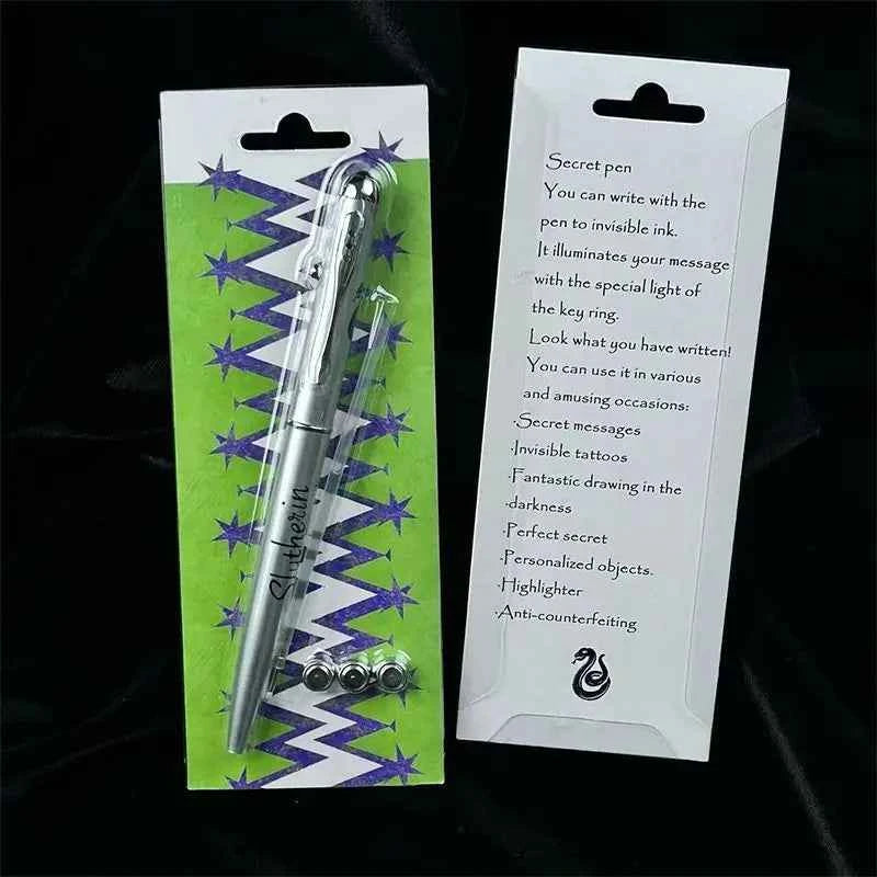 Harry Potter Magic Invisible Pen Creative Internet Celebrity Confession Artifact Writing Colorless UV Diary Pen Slytherin