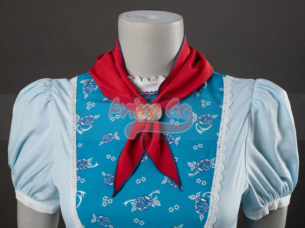 Holly Wheeler Cosplay Costume Women Dress Cloak Outfit Halloween Christmas Party - Big Tim's Magic Emporium