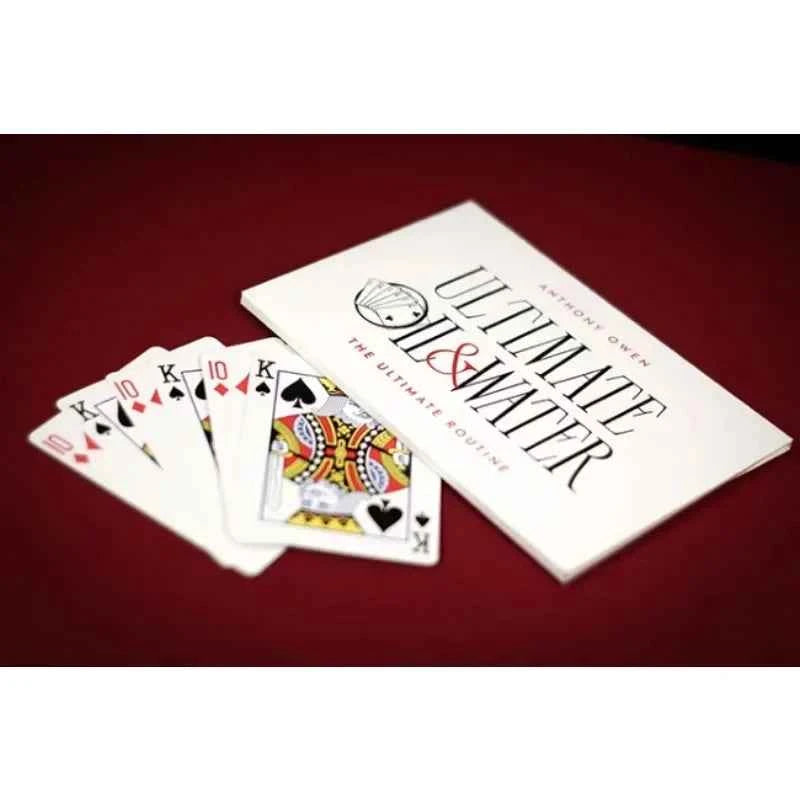 Ultimate Oil and Water Trick Gimmicks by Anthony Owen Card Magic Tricks Illusions Close Up Props Comedy Prediction Mentalism