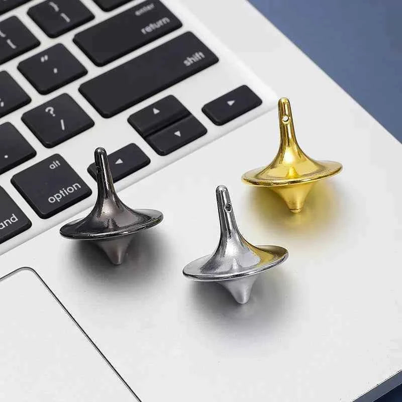 Funny Mini Magic Metal Gyro Gift New Creative Toy Spinning Top Inception For Exquisite Collection Decor Birthday