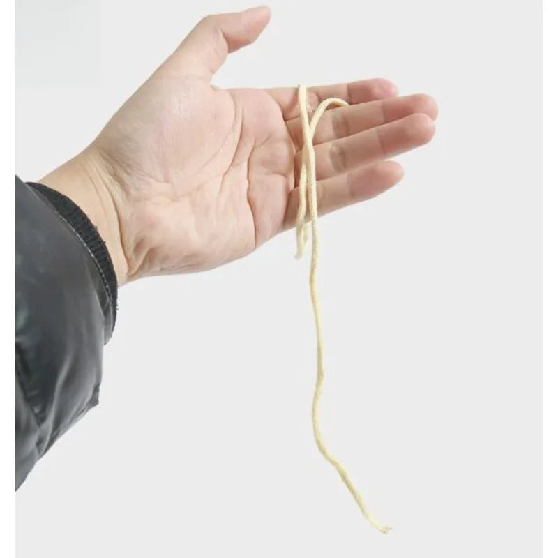 Magician Magic Strings 500cm Magic Rope White String in Wet Condition Magic Tricks Stage Street Illusions Gimmicks Mentalism Fun