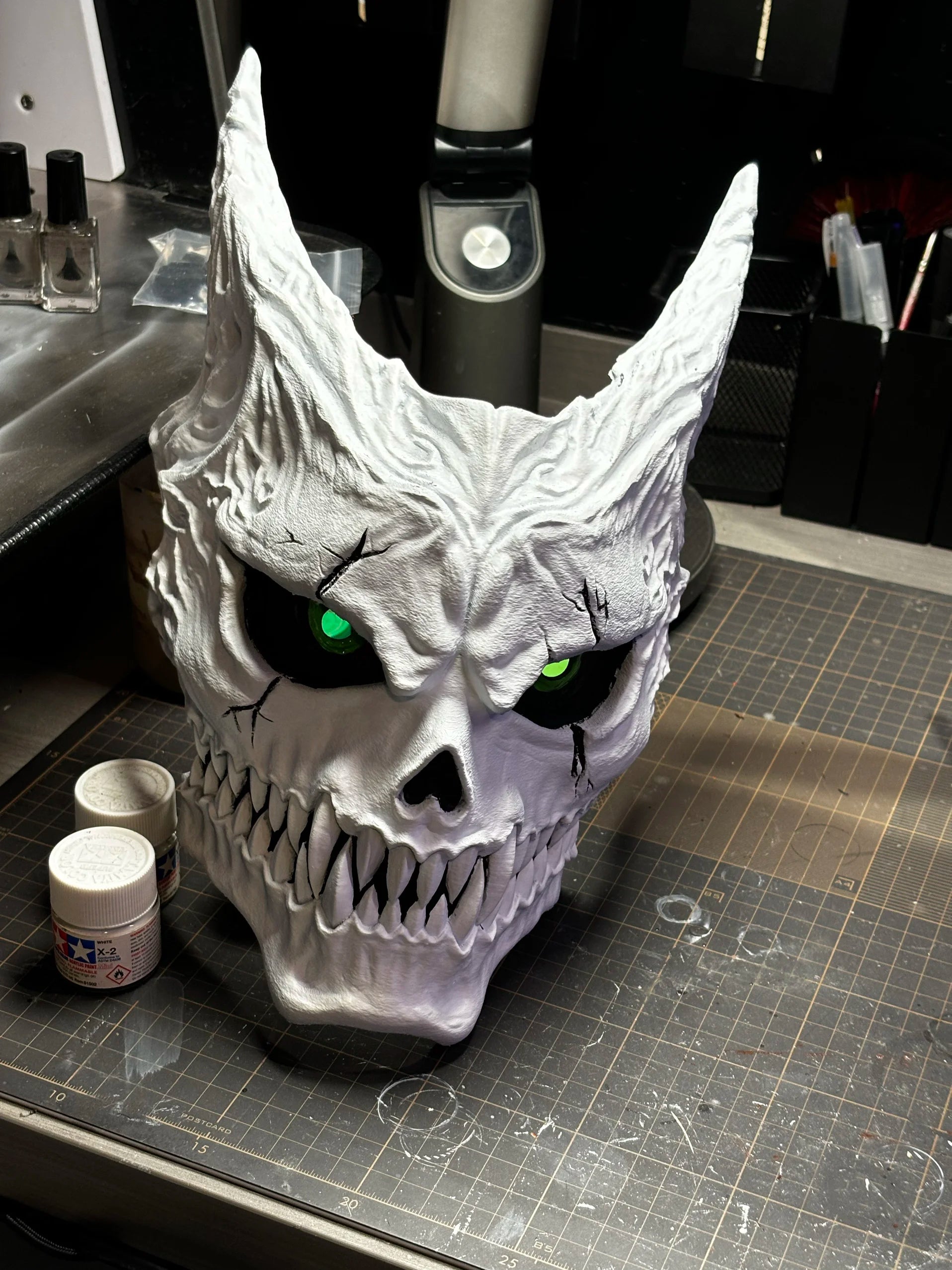 Fandao Kaiju No 8 Kafka Hibino Mask Cosplay Japan Skull Monster Helmet Defense Mask For Halloween Carnival Party Costume Props