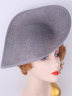 30cm Teardrop Sinamay Fascinator Base DIY Millinery Headpiece Cocktail Hat Mold