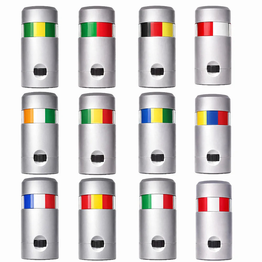 3 Colors Face Body Paint Sticks National Flag Graffiti Oil Palette for World Cup Soccer Fans Party Makeup Tattoo Painting Tool