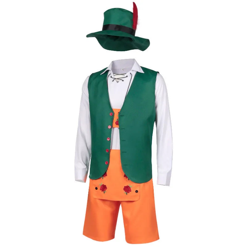 Man German Oktoberfest Outfits Performance Cosplay Costume Halloween Carnival Clothing Accessories Set - Big Tim's Magic Emporium