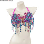The Stardust Empress Sirena – Deluxe Rhinestone & Stone Samba Carnival Wire Bra