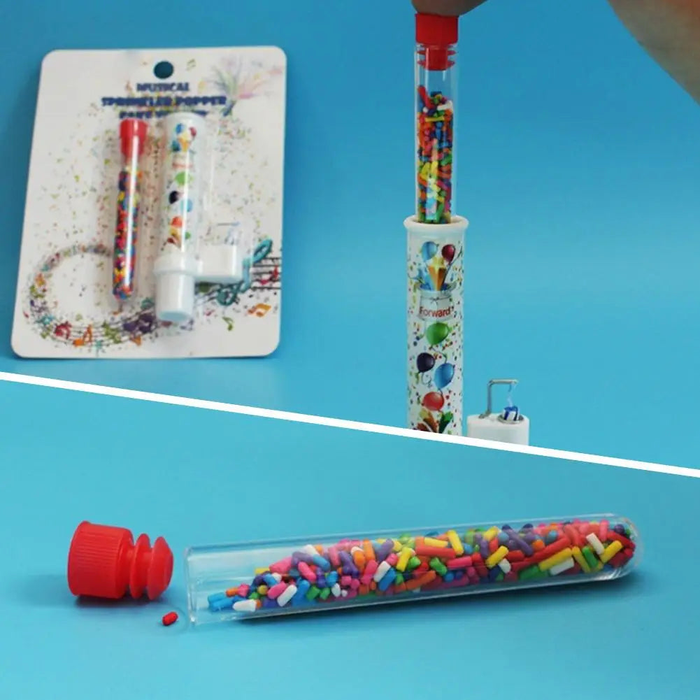 Surprise Candles Happy Birthday Cake Decorated Candles Creative Catapult Candy Effects Decorated Candles