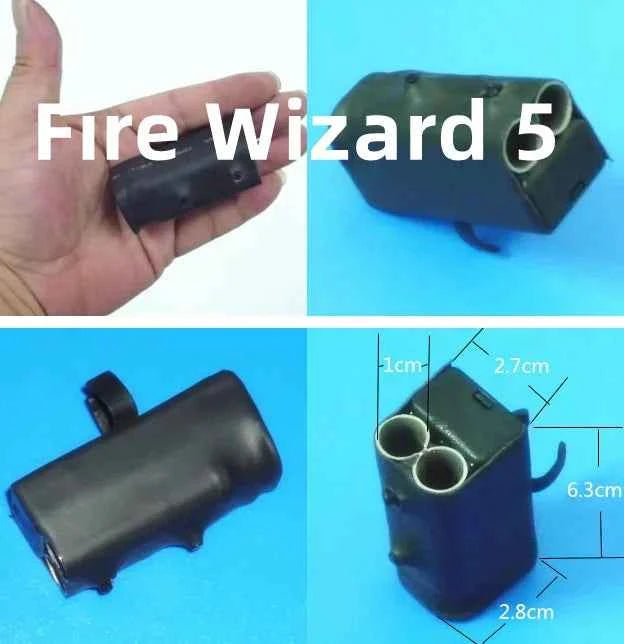 Professional Magician Accessory Ultimater Fire Wizard Close Up Illusions Gimmick Fire Magic Tricks Stage Street Magic Props