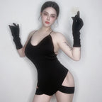 Asymmetrical Cutout Jazz Bodysuit Gogo Dancer Rave Stage Performance Leotard