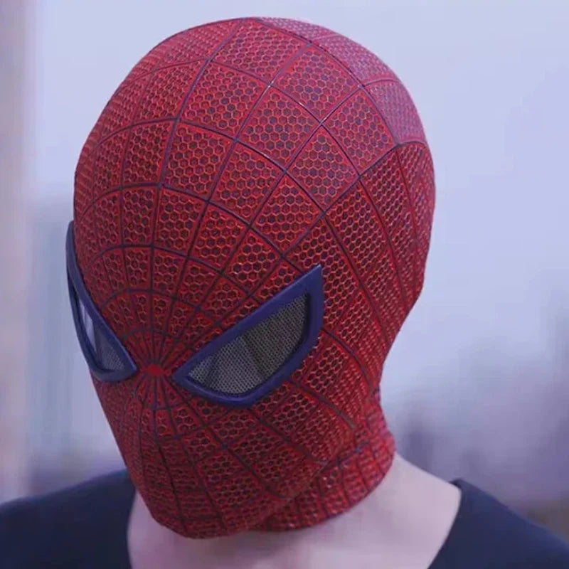 Xiy Yi Toys The Amazing Spider-Man 1 Magnetic Attached Eyes Mask Movie Replica Handmade Garfield Style Adult Cosplay Halloween - Big Tim's Magic Emporium