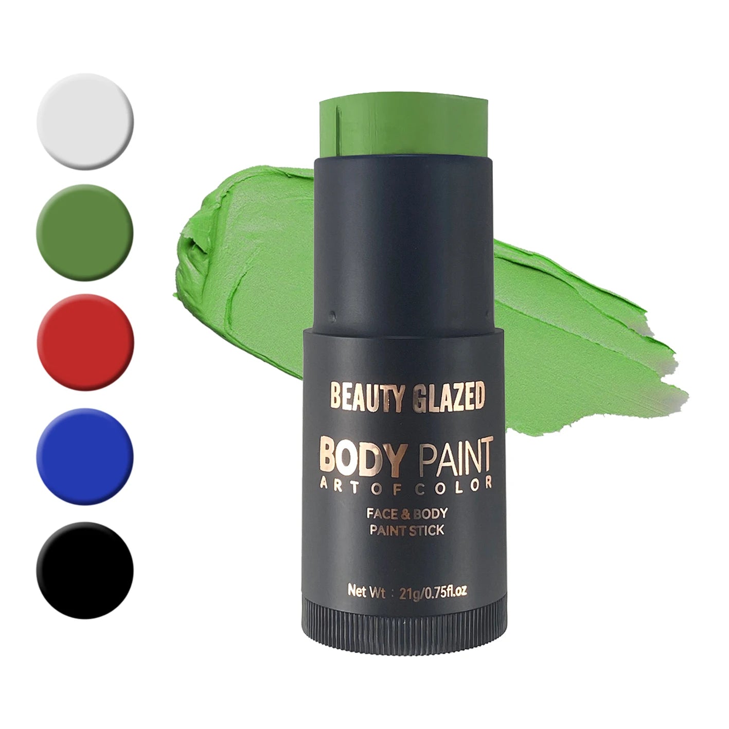 5 Colors Face &Body Paint, Non-Toxic,Professional Painting Kit For Party, Cosplay,Safe For Sensitive Skin,Mardi Gras Makeup