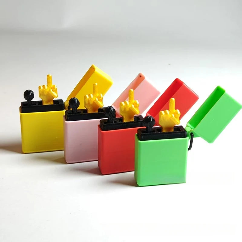 Funny Middle Finger Birthday Gift Gift Desktop Decoration 3D Printed Surprise Gift Box Middle Finger Insert Box Craft Ornament - Big Tim's Magic Emporium