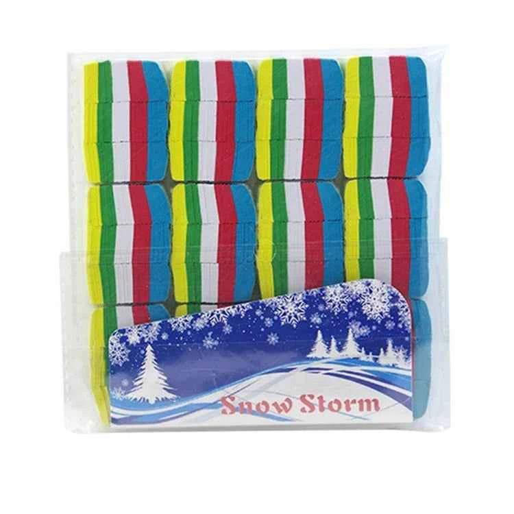 Snowstorms Snowflake Snow Paper - 1bag 12pcs Multiple Colour Available Magic Trick Stage Props Magia Gimmick Accessories