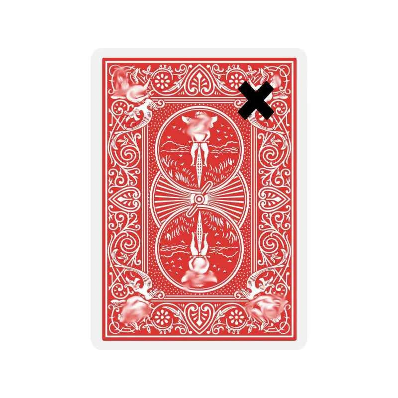 Xteleport X Mark Move and Disappear Magic Tricks Appear and Disappear Gimmick Illusions Card Magic Props Close up Street Magic