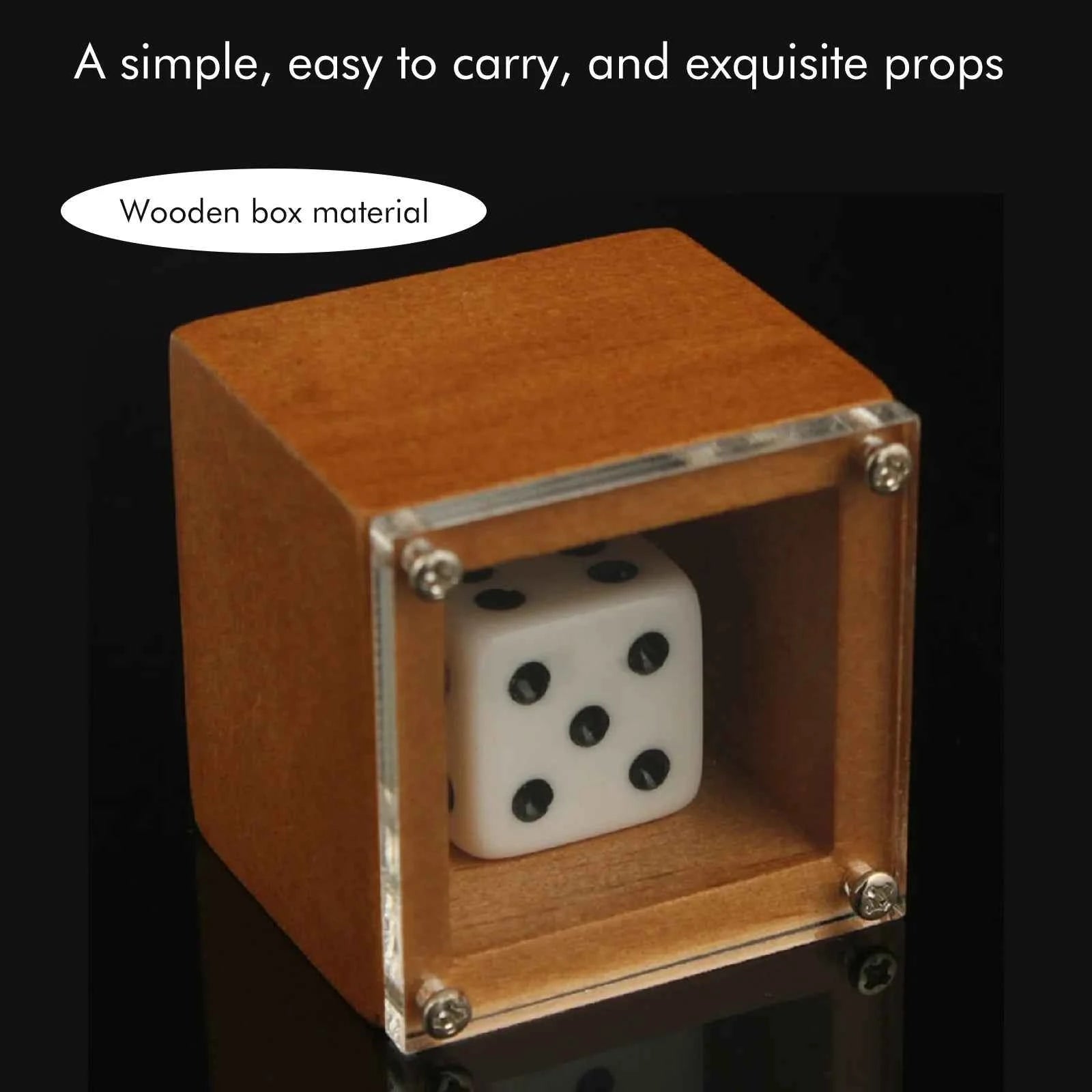 Magic Dice Magic Props Dice Trick Dot Number Change Dice Magic Stage Illusion Props Toys For Kids Adults - Big Tim's Magic Emporium