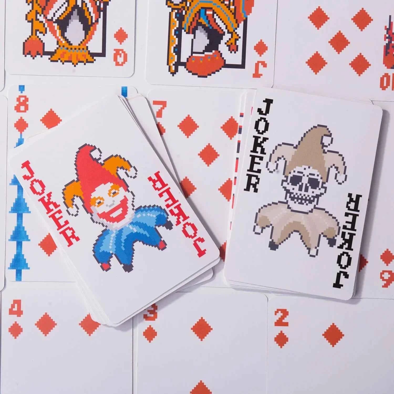 Classic Poker Card Set - Essential Party Game for Gatherings, Tabletop Games & Festive Fun, Durable & Portable Playing Cards