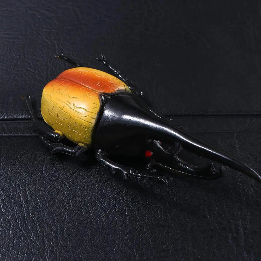 Fake Beetle Joke Insect Simulation Animals Special Lifelike Model Insect Model Beetle Simulation Beetle by Big Tim's Magic Emporium