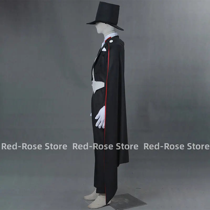 Tuxedo Mask Mamoru Chiba Cosplay Costume | Sailor Moon Adult Full Outfit - Big Tim's Magic Emporium