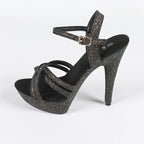 The Stardust Catwalk Stiletto – Luxury Rhinestone Platform Sandals