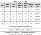 Metallic High-Stretch Crop Tank & Shaping Shorts 2-Piece Activewear Set