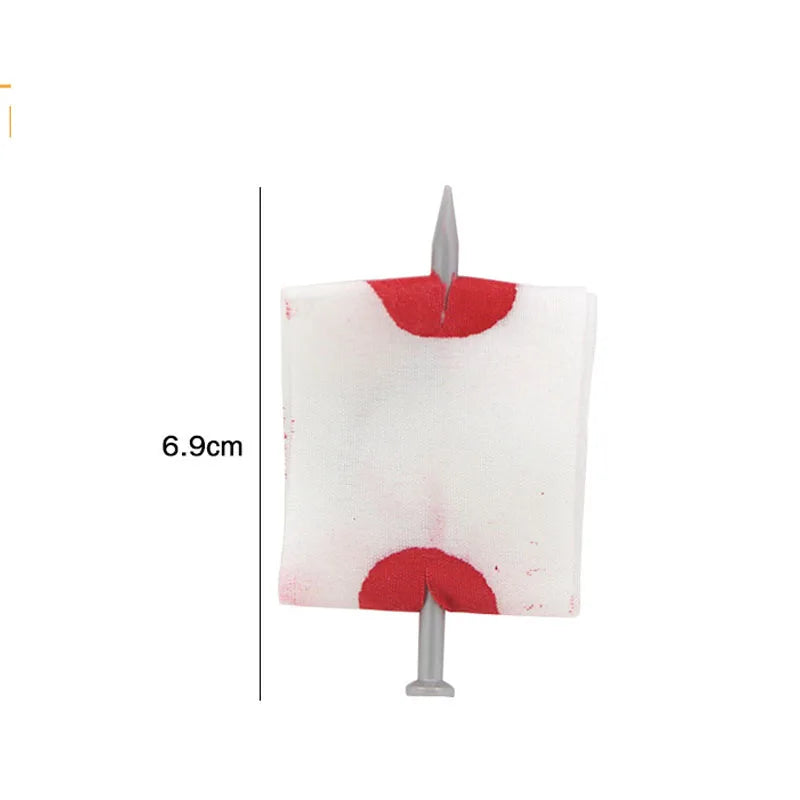 Fake Nail Through Finger Prank Props – Horror Gag Set (5 Pieces) - Big Tim's Magic Emporium