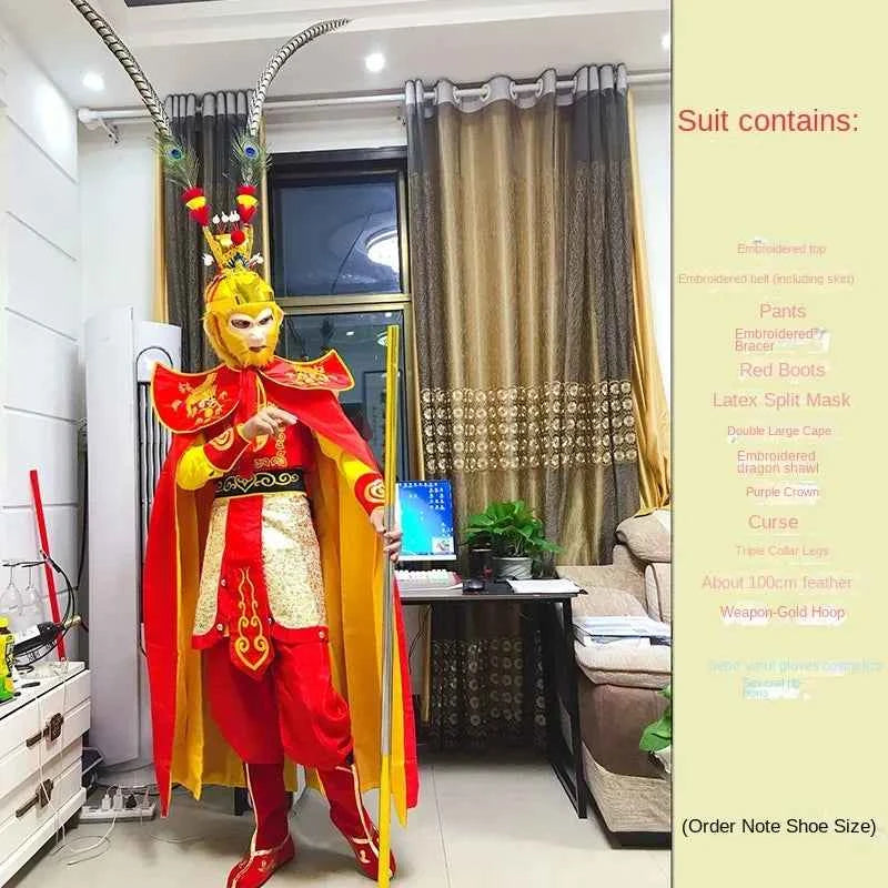 performance clothes stage performance costumes adult stage props mask