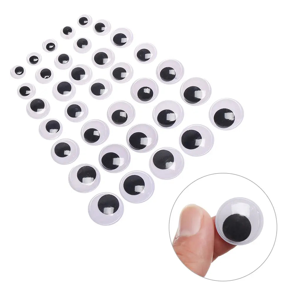 100 PCS Puppet Making DIY Craft  Parts 's Eyes Dinosaur Eye Creative gift  Accessories