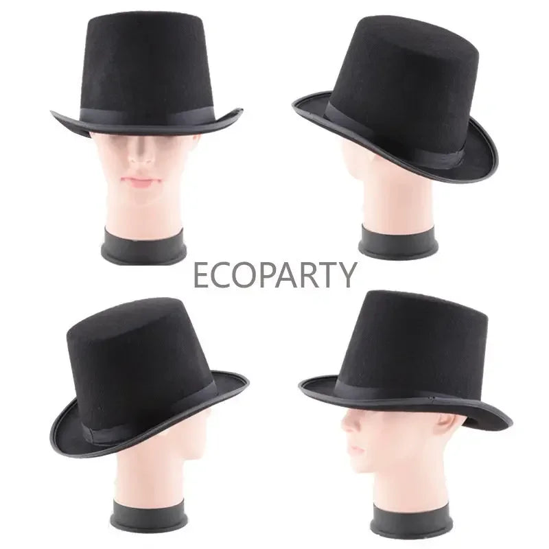 Magician Costume Set – Top Hat, Cape, Wand & Gloves for Kids and Adults - Big Tim's Magic Emporium