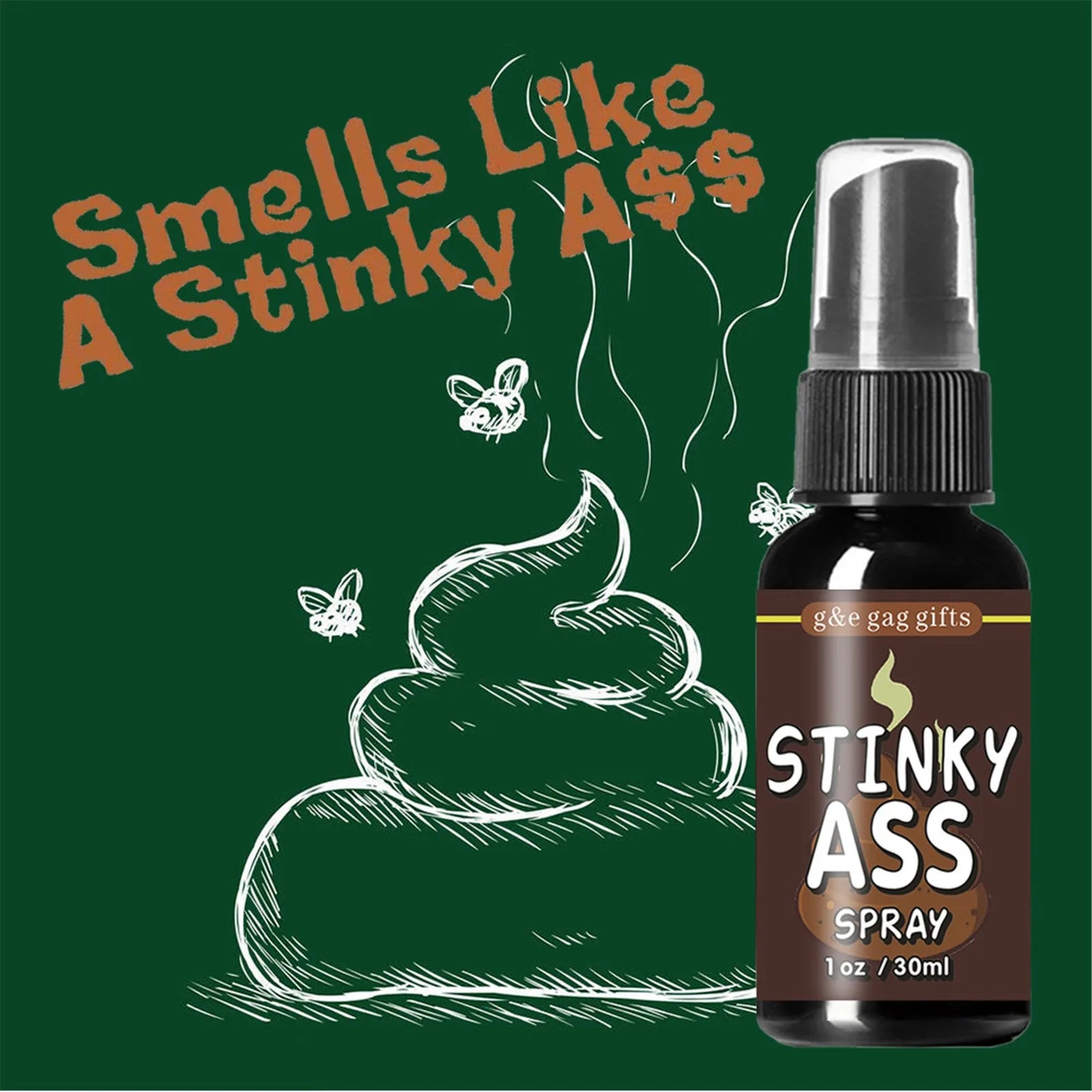 Stinky Prank Spray Funny Gag Gift Smelly Joke Toy Surprise Party Trick Novelty Gag Prank Funny Prank Gift For Adults Kids - Big Tim's Magic Emporium