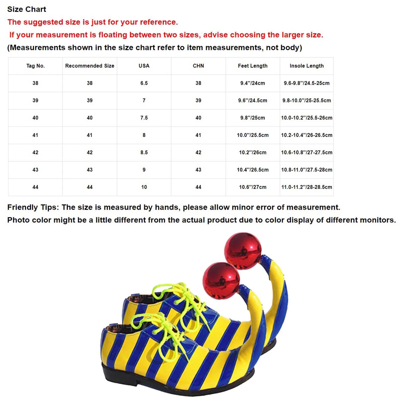 Adults Clown Shoes with Red Ball Halloween Carnival Theme Party Funny Circus Club Cosplay Performance Costume Accessories - Big Tim's Magic Emporium