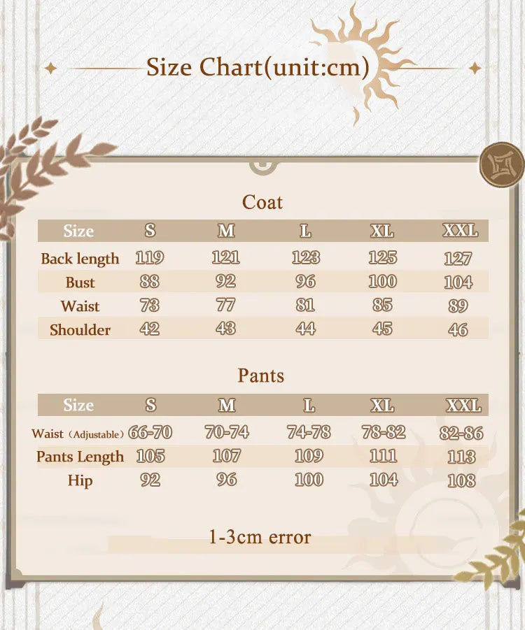 Game Honkai Star Rail Phainon Cosplay Costum Fancy Party Suit Chinese Ancient Clothing Halloween Carnival Uniforms Custom Made - Big Tim's Magic Emporium