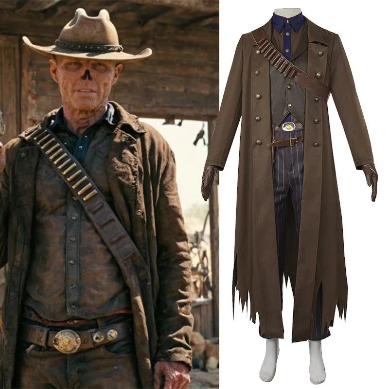 Ghoul Cooper Howard Cosplay Costume | Fallout Halloween Outfit for Men - Big Tim's Magic Emporium