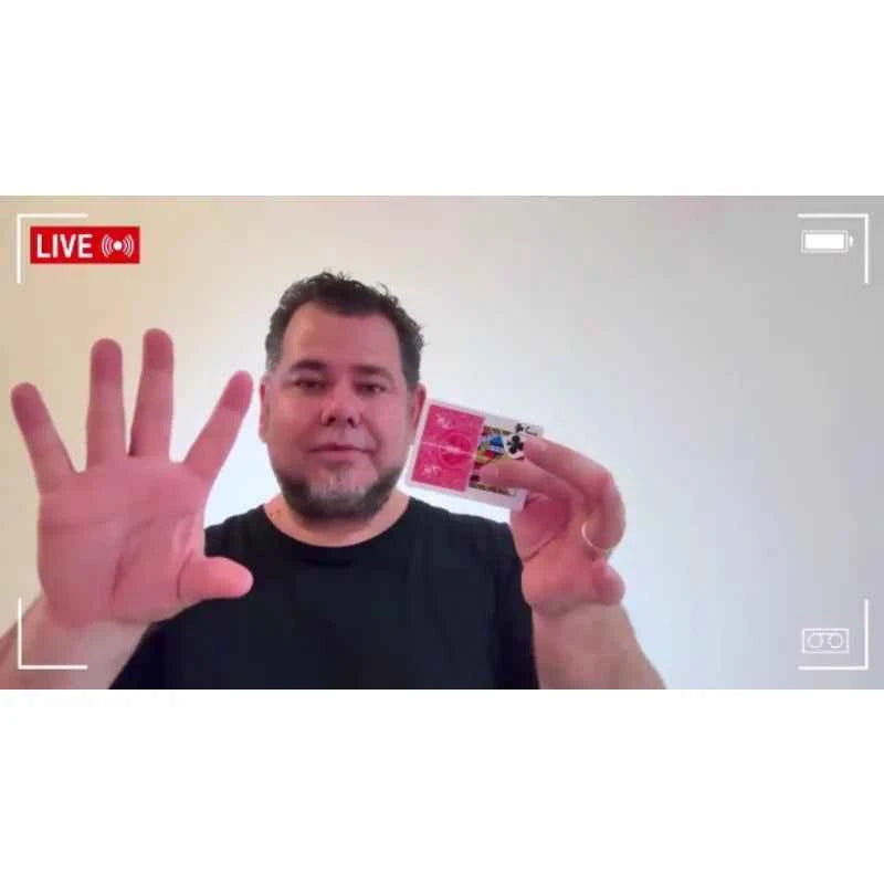 One By One by Mickael Chatelain Poker Deck Magic Trick Gimmick Card Illusion Professional Magician Props Funny Magia