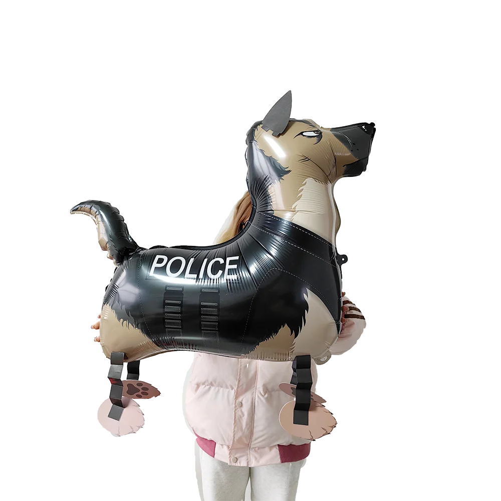 Police Party Foil Balloons Children Gifts Boys Birthday Balloons Police Party Supplies Birthday Party Police Themed Party Decors - Big Tim's Magic Emporium