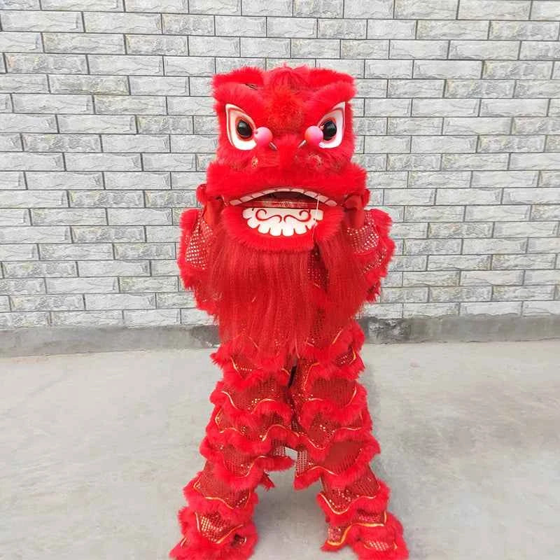 lion dance props complete set of lion dance adult full set of double single