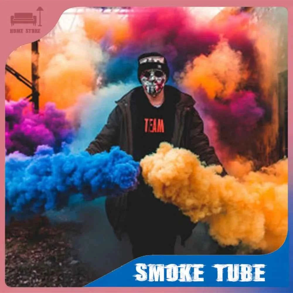 3/4/8pcs Colorful Smoke Pills Burning Portable Props Party Atmosphere Supplies Magic Stage Photography Effect Show 8 Colors