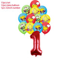 Superzings Birthday Party Decoration Balloon Banner Cake Topper SuperthingsTableware Birthday Party Supplies Baby Shower