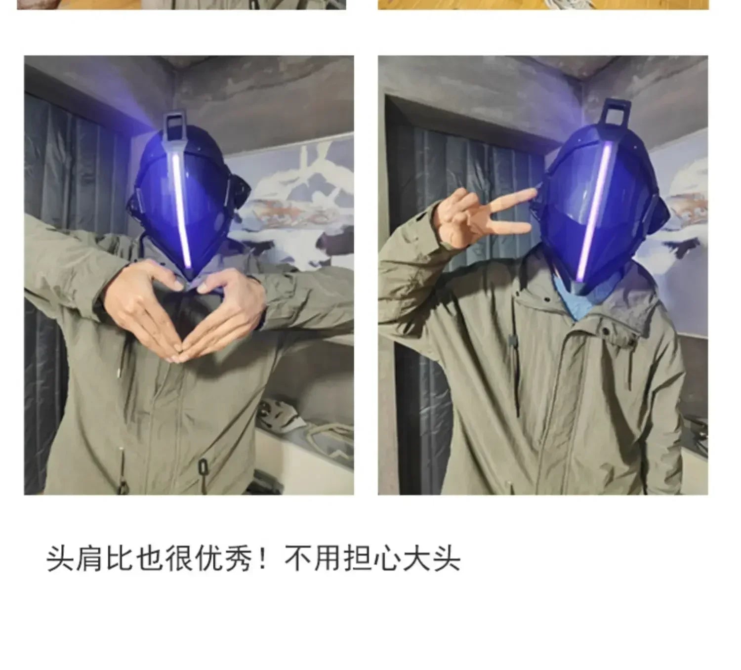 Game Anime Made Cos Abyss Bondrewd Gauntlet Cosplay Costumes Bondrewd Cospaly Tails Helmet Light Mask Halloween Adult Men Women - Big Tim's Magic Emporium